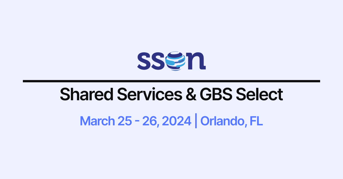 SSON Shared Services & GBS Select